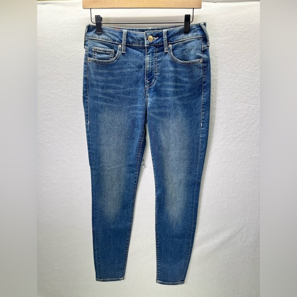 True Religion Jennie Curvy Mid Rise Super Skinny Jeans Womens 28 Stretch 1989 - Picture 2 of 11